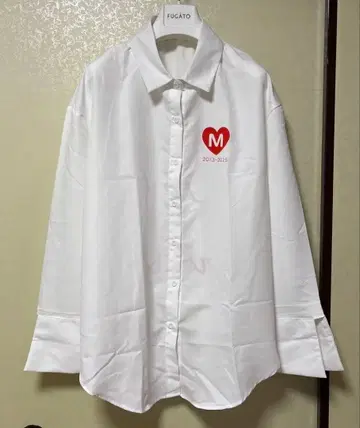 아야 미치루 다카라즈카 퇴단 의류 화이트 긴팔 셔츠 L 사이즈와 백