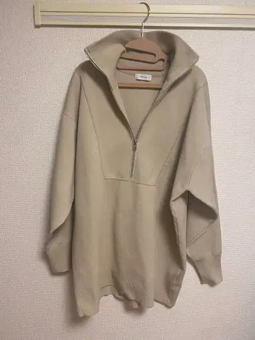 SHIPS any 하이넥 지퍼 상의