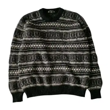 [ 영국제 퓨어울 ] St.Bernard 올 패턴 스웨터 니트