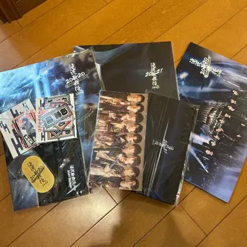 타키자와 가부키 팜플렛 3장 세트 + 굿즈