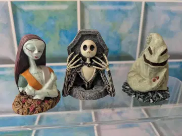 나이트메어 비포 크리스마스 미니 폴리스톤 피규어 3종 세트