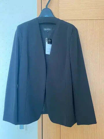 노카라 자켓 블랙 컬러