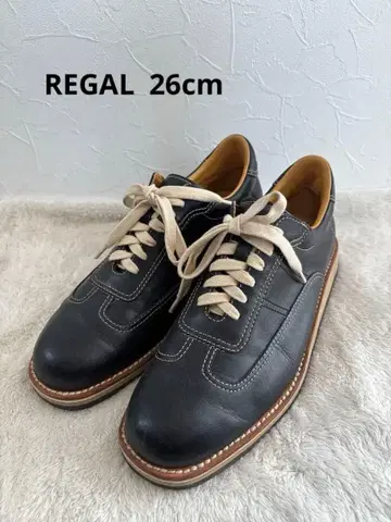REGAL 블랙 가죽 신발
