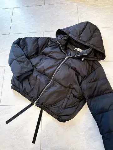 Mila Owen 밑단 리본 다운 자켓 M 클리닝 완료