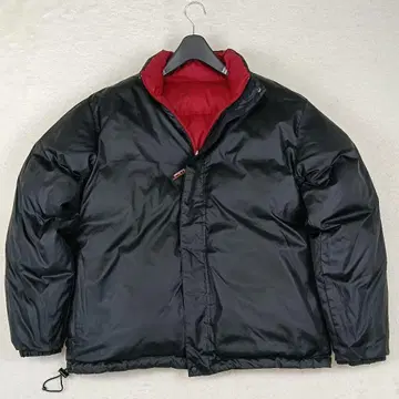 마루님 [ 90s 리버서블 ] 엘엘빈 다운 자켓 블랙 M