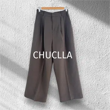 [ CHUCLLA ] 츄클라 2턱 와이드 슬랙스 베이직 라인 M