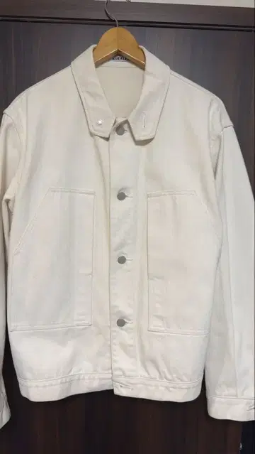 AURALEE 데님 자켓 IVORY