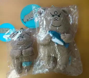 WEST. 시게오카 다이키 히구마 봉제 인형 마스코트 대소 2개 세트