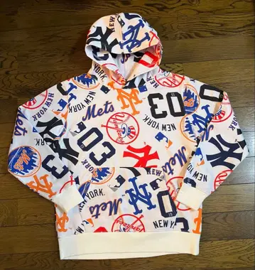 Majestic 뉴욕 메츠 양키스 후드티 사이즈 M