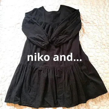 niko and - 니코앤드 원피스 스커트 블랙 블랙