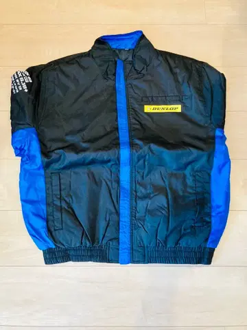 DUNLOP 나일론 점퍼 블랙/파랑