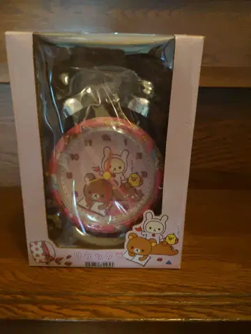 미사용 새상품 리락쿠마 알람 시계