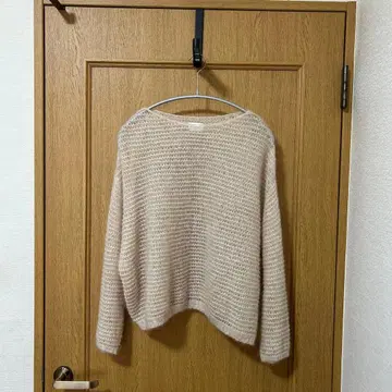 유나이티드 애로우즈 그린 레벨 릴랙싱 모헤어 시스루 니트