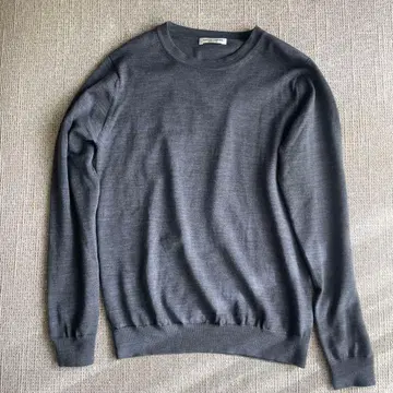 UNITED ARROWS 그레이 크루넥 스웨터 S 사이즈