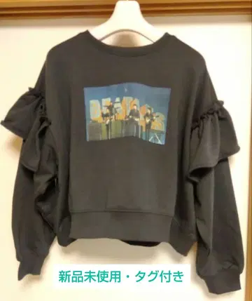 niko and - 비틀즈 콜라보 프릴 풀오버 맨투맨 택 포함 새상품