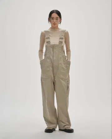 Frontzip Cotton Salopette 38