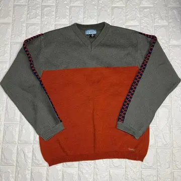 Burton V넥 니트 80s~90s S 사이즈