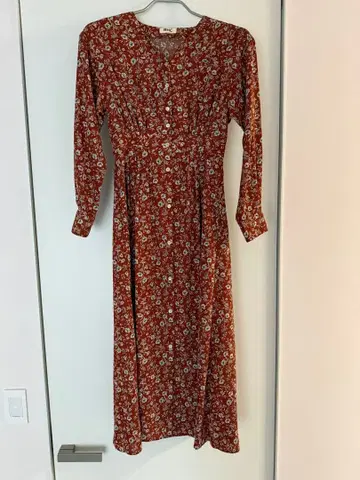 RHC 론 헤르만 꽃무늬 긴팔 원피스