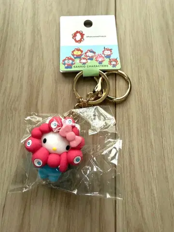 산리오 파스텔 미야쿠미야쿠 입체 마스코트 키링