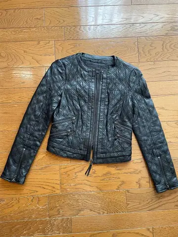 ZARA BASIC 가죽 자켓