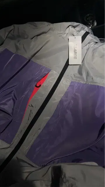 XLARGE 실버 핑크 자켓