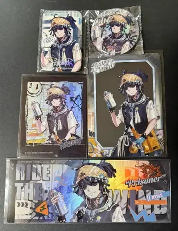 제5인격 죄수 FENZ GOODS 캔뱃지 트레이딩 카드 티켓 밤