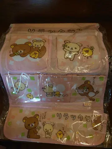 미사용 새상품 리락쿠마 월 포켓 핑크