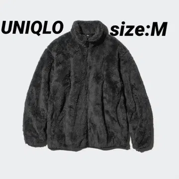 유니클로 XL 사이즈 그레이 플리스 자켓 풀 집업