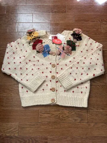 핑크하우스 가디건