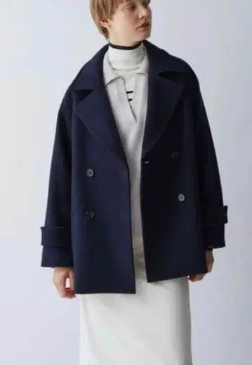 새상품급 2024AW 슈퍼100 멜톤 P코트 / 어반 리서치