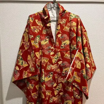 오키나와 기모노 기모노 일본 의류 부채