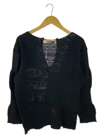 컨디션 최상 PERVERZE 니트탑 블랙