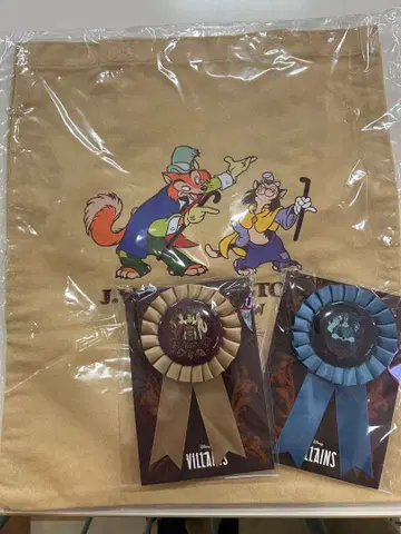 디즈니 빌런즈 토트백과 로제타 세트