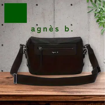 에네스베 보야주 나일론 숄더백 블랙