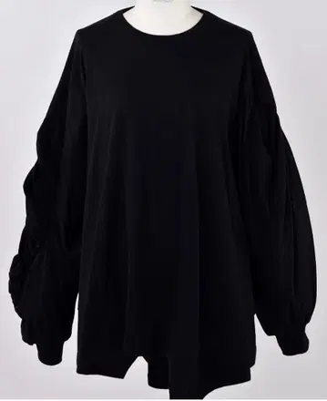 컨디션 최상 엔폴드 개더 모티브 롱 슬리브 티셔츠 29700