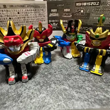기다림 슈퍼 전대 로봇의 경우 전 4종 세트 1