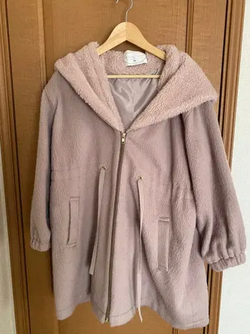 MAJESTIC LEGON 후드 부착 자켓 옅은 핑크