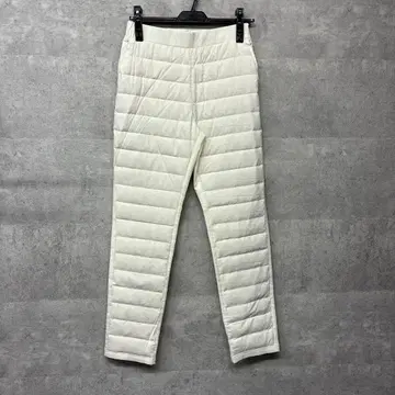 [ 새상품 ] 다운 팬츠 화이트 L 사이즈