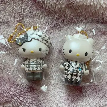 산리오*흑백 걸리시 시크릿 마스코트 참*다니엘&미미