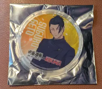 주술회전 라운드 원 게토 아크릴 코스터