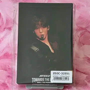 ATEEZ TOWARDS THE LIGHT ATINY반 아크릴 블록 윤호