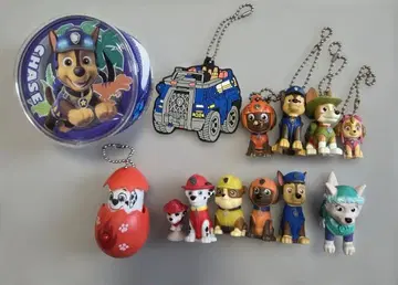 패트롤 가챠가챠 묶음 판매 키링 피규어 13개