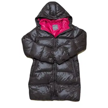 DUVETICA 듀베티카 다운 코트 블랙/핑크 사이즈 40