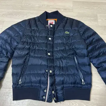 Lacoste 네이비 다운 자켓