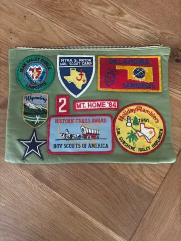 Swell Vintage 와펜 클러치