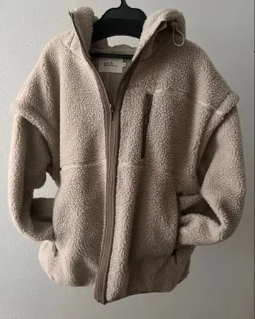 어스 뮤직 앤 이콜로지 보아 후드 부착 자켓 새상품급