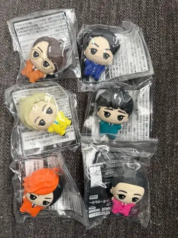 도카이 온에어 러버 키링 6종 세트