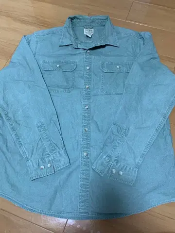 L.L.Bean 선 워시 캔버스 셔츠 긴팔 셔츠 XXL