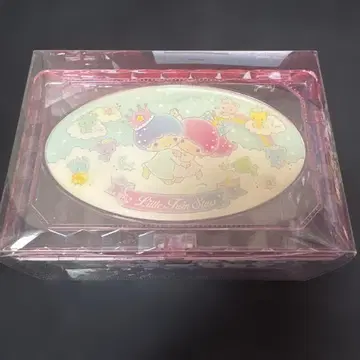 미사용 산리오 리틀트윈스타 키키라라 소품함 클리어 소품함