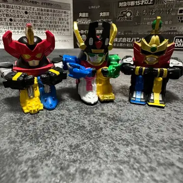 기다림 슈퍼 전대 로봇의 경우 3종류